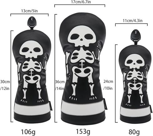 أغطية رأس نادي الجولف الجمجمة - قطعة واحدة أو مجموعة أغطية رأس الجولف - غطاء رأس السائق Fairway 3 غطاء رأس خشبي غطاء رأس هجين (السائق) in Kuwait