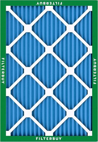 فلتر هواء Filterbuy 20x36x1 MERV 13 Optimal Defense (عبوة من قطعتين)، استبدال مرشحات هواء فرن HVAC AC المطوية (الحجم الفعلي: 19.50 × 35.50 × 0.75 بوصة) in Saudi Arabia