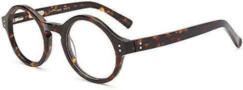 Ernest Hemingway Round Designer Eyeglasses H4616 Black Medium 47 mm Spring Hinge in Saudi Arabia