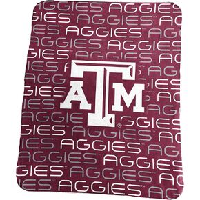 Logo Brands Officially Licensed NCAA Unisex Classic Fleece Blanket, One Size, Team Color