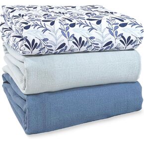 MOZAH Organic Muslin Swaddle Blankets - 100% Cotton for Girl and Boy - Receiving Blanket - 2 Pack of Baby Swaddle Blankets for Gender Neutral Nursery (Mauve and Beige) in Kuwait