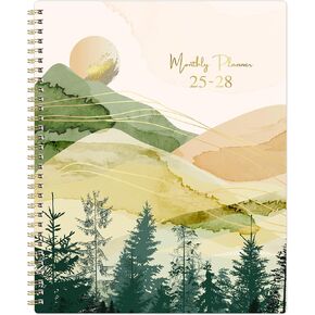 Monthly Planner 2024-2025 - Calendar 2024-2025 Planner, Jul. 2024 to Dec. 2025, 9'' x 11'', 18 Monthly Planner, Monthly Tabs, Notes Pages, Back Pocket