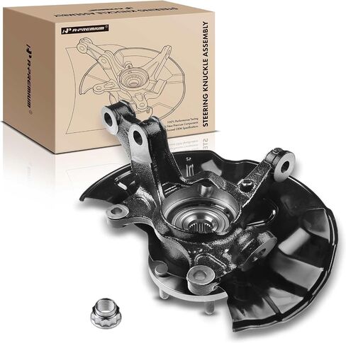 A-Premium 2 x Front Steering Knuckle & Wheel Bearing Hub Assembly Compatible with Toyota Corolla 2014-2018, Matrix 2014, Replace # 4778202210, 4778102210 in Kuwait