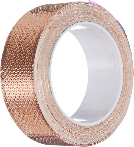 3M 1245 Embossed Copper Foil Tape, 1" width x 6yd length (1 roll) in Saudi Arabia