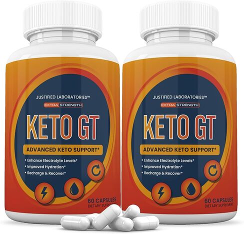 (3 Pack) Keto GT Keto Pills 1275MG New & Improved Formula Contains Apple Cider Vinegar Extra Virgin Olive Oil Powder Green Tea Leaf 180 Capsules in Saudi Arabia