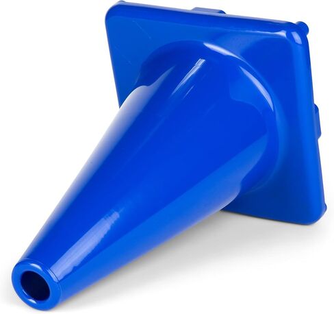 Champion Sports 12" High Visibility Flexible Vinyl Cone for Athletics and Social Distancing, Purple in Saudi Arabia