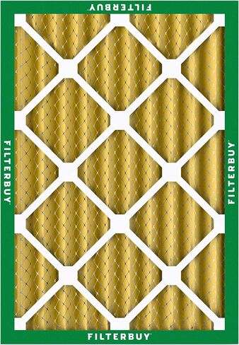 Filterbuy 12x30x1 فلتر الهواء MERV 11 Allergen Defense (4 عبوات)، استبدال مرشحات هواء فرن HVAC AC المطوية (الحجم الفعلي: 11.88 × 29.88 × 0.75 بوصة) in Saudi Arabia