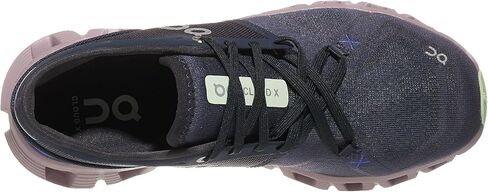 ON Womens Cloud X 3 Shift Textile Synthetic Heather Midnight Trainers 7 US in Saudi Arabia