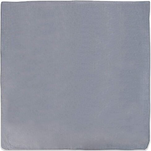 BASICO Bandanas 100% Cotton Head Wrap Multipurpose 6, 12 packs (Plain Blue) in Saudi Arabia