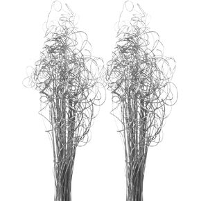 Royal Imports Sparkle Glitter Curly Ting Ting Branches Vase Filler for Wedding, Holiday & Home Decoration, 26", 75 Stems (Gold)
