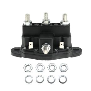 12V DC Winch Motor Reversing Solenoid for Trombetta 214-1211-A11-06 2141211A1106 Contactor Relay Switch Intermittent Duty 6 Terminals