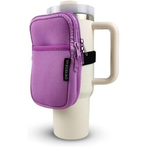 Water Bottle Pouch,Stanley Cup Pouch,Tumbler Pouch,Stanley Fanny Pack,Bag for Cup,Bottle Wallet,Water Bottle,Accessories,Phone,Gym