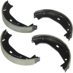 BOSCH BS818 Blue Parking Brake Shoe Set - Compatible With Select BMW 318i, 318is, 318ti, 323i, 323is, 325i, 325is, 328i, 328is, Z3