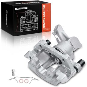 A-Premium Disc Brake Caliper Assembly with Bracket Compatible with Select Cadillac and Saab Models - BLS 2007-2008, 9-3 2003-2011, 9-3X 2010 - Rear Right Passenger Side