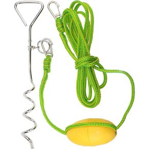 Screw Anchor System for Small Boats, PWC, Kayak,Canoes,Paddle Boards (SUP)| Sand Spike - Includes 16-Foot Anchor Line, Float and Clip (Medium)
