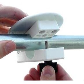 Boat Base for Daddi Long Legs Bird Deterrents. Flexible and Easy to Remove Mount for Boats and Marinas. Attaches Easily to any Surface by Bungee Cord or Rope - Daddi Long Legs Sold Separately