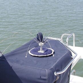 Boat Base for Daddi Long Legs Bird Deterrents. Flexible and Easy to Remove Mount for Boats and Marinas. Attaches Easily to any Surface by Bungee Cord or Rope - Daddi Long Legs Sold Separately