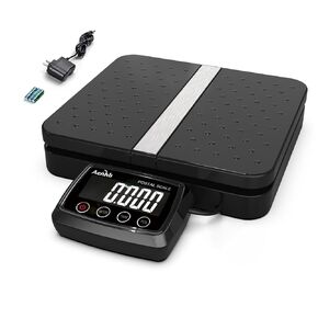66 Pound Digital Shipping Postal Scale, Black, Including Product Manual and Adapter, Suitable for Warehouses, Homes, Office Spaces, and Courier Companies