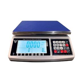 PEC Digital Counting Scale - Digital Inventory Scale for Packages and Mail - Weight Counting Scale for Coins and Small Parts - Industrial Count Scale - 33lbs Capacity