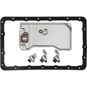 A-Premium AW4 A340 TCC Lock Up Shift Transmission Solenoid Service Filter Kit Compatible with Jeep Cherokee 1987-2001, Wagoneer 1987-1988, Comanche 1988-1992, Replace# 97420JKP, 97010B