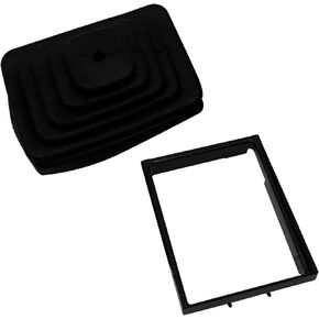 52078558 Shifter Boot and Retainer Bezel Kit Transmission Shift Bezel & Shifter Boot Replacement for Jeep TJ Wrangler 1997-2004 Replace# 53000056