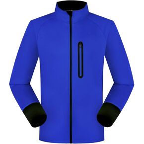 Mens Winter Cycling Jacket Reflective Water Resistant