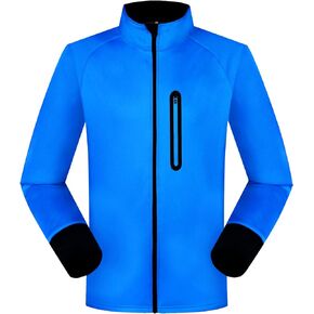 Mens Winter Cycling Jacket Reflective Water Resistant