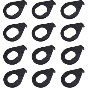 12Pcs M8 M10 Bike Wheel Hub Hook Washer Gasket Metal Bicycle Hub Retaining Clip Safety Washer Bicycle Safety Security Front Wheel Hub Washer Safety Washers