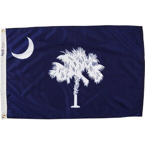 Annin Flagmakers South Carolina State Flag USA-Made to Official State Design Specifications, 2 x 3 Feet (Model 144850)