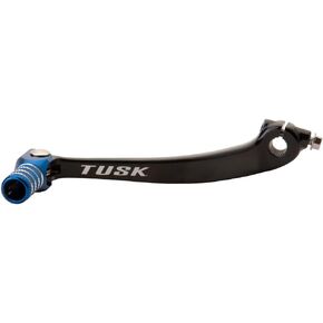 Tusk Folding Shift Lever Black/Blue Tip for Yamaha YFZ450R 2009-2022