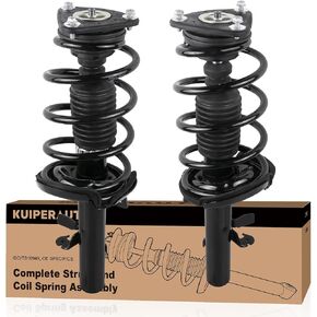 172522, 172523 Complete Front Struts Coil Spring Assembly Compatible for 2012 2013 Ford Focus (2.0L Only) Pair Set Replacement Shock Absorbers