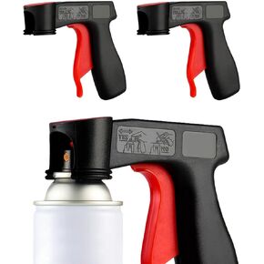 2PCS Instant Aerosol Trigger Handle, Auto Paint Spray Gun, Automotive Paint Gun, Vehicle Paint Sprayer Handle, Car Maintenance Accessories Manual Paint Spray Handle -Full Hand Grip
