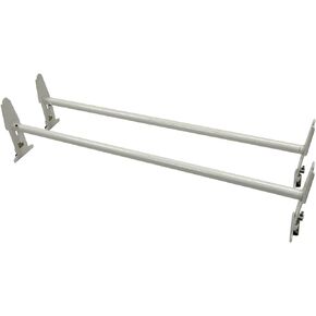 MaxxHaul 70440 Gutter Mount Van Rack (500 lb. Capacity) , White