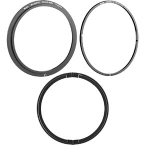 Kase Wolverine Revolution 3 Piece Kit: 77mm Inlaid Adapter + 77mm to 82mm Magnetic Step Ring + 3D Installation/Removal Tool