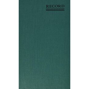 ناشيونال إميرالد، دفتر الحسابات، غلاف أخضر، 7.25×12.25 ورقة، 500 ورقة/كتاب
