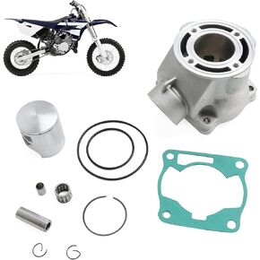 47.5MM Cylinder Piston Gasket Rebuild Kit ATV Fit for Yamaha YZ85 2002 2003 2004 2005 2006 2007 2008 2009 – 2012 2013 2014 2015 2016 2017 2018 for YZ80 1993 – 1996 1997 1998 1999 2000 2001