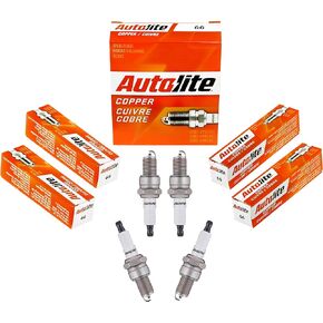 Autolite 66 النحاس المقاوم السيارات استبدال شمعة الإشعال (1 حزمة)