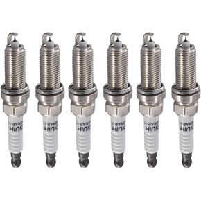 Iridium Spark Plugs Replace LKAR7BIX-11S 93501, 6 Pack
