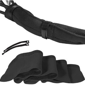 Trolling Motor Cable Organizer Sleeve, 60"L Black Neoprene Troll Sleeve Trolling Motor Wire Cover Wire Storage Bag/Wire Finishing