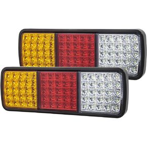 Linkitom 75 LED Truck Tail Light Bar, Super Bright 12v Turn Signal Brake Reverse Taillight for Truck Boat Snowmobile Trailer Pickup RV Camper UTV UTE Vans (2PCS)