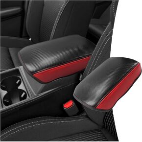CDEFG لملحقات Mitsubishi Outlander 2024 2023 2022 غطاء مسند ذراع السيارة لوحدة التحكم المركزية (SE/Black Edition/SEL) وسادة حماية وحدة التحكم للذراع وصندوق مسند الوسادة الداخلي (ليس لرياضة Outlander)