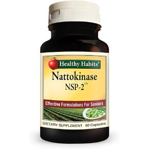 Nattokinase NSP-2 – All-Natural High Potency Cardiovascular Health Supplement (60 Ct)