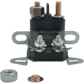 Riding Lawn Mower Tractor Starter Solenoid Compatible with Troy Bilt, John Deere, Zero-Turn, Toro, MTD Mower Tractors