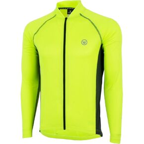 CANARI Men's Flash Long Sleeve Cycling Jersey with Sun and Wind Protection