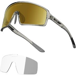 Cycling Sunglasses Bike Glasses For Men Coated UV Protection Bicycle Eyeglass Photochromic Sports Goggles