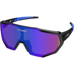 X-TIGER Polarized Sports Sunglasses for Men Women Cycling Glasses Baseball Running Fishing MTB Sunglasses UV400