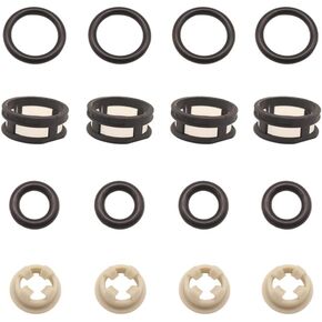 4Set Fuel Injector Repair Kits Seal Kits for Nissan 300ZX FAIRLADY INFINITY J30 MAXIMA SENTRA 91-99 Nissan 1.6L l4 GA16DE Engine in Kuwait