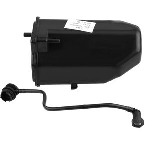 1K0201801E Carbon Canister, ABS Plastic Activated Carbon Canister Charcoal Can & Hose Replacement Car Carbon Canister 1K0201797AE, 1K0201797AF, 1K0201797AB, 1K0201801E, 1K0201160BG, 1K0201797R
