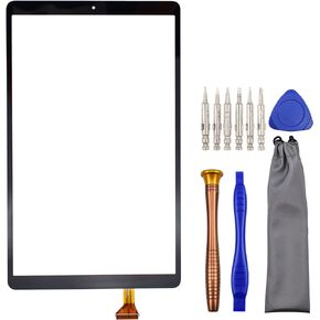 Tablet Touch Digitizer Screen Replacement for Samsung Galaxy Tab A 10.1 (2019) SM-T515 SM-T510 with Tool Kit Black 10.1"