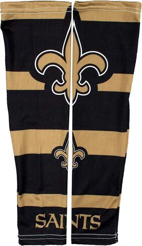 Littlearth NFL New Orleans Saints Strong Arms Sleeves,Gold,17-Inch in Saudi Arabia